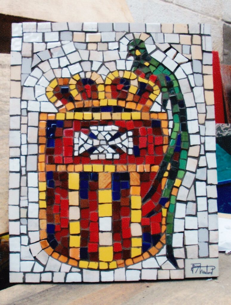 Escudo Mercedario Guatemalteco (Monasterio La Merced Luz De Dios Santo Tomas Milpas Altas) Sacatepéquez