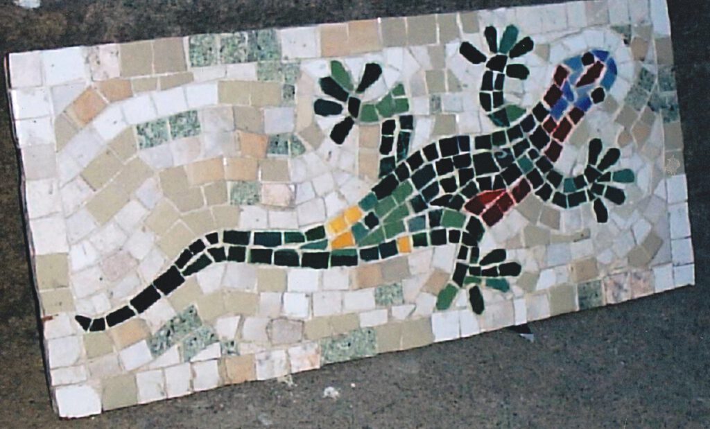 Lagartija (0.40 X 0.30 cmts.)