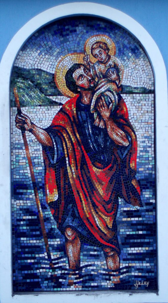 San Cristobal (3 metros de altura) Transportes Ticamex, Amatitlán, Ciudad de Guatemala