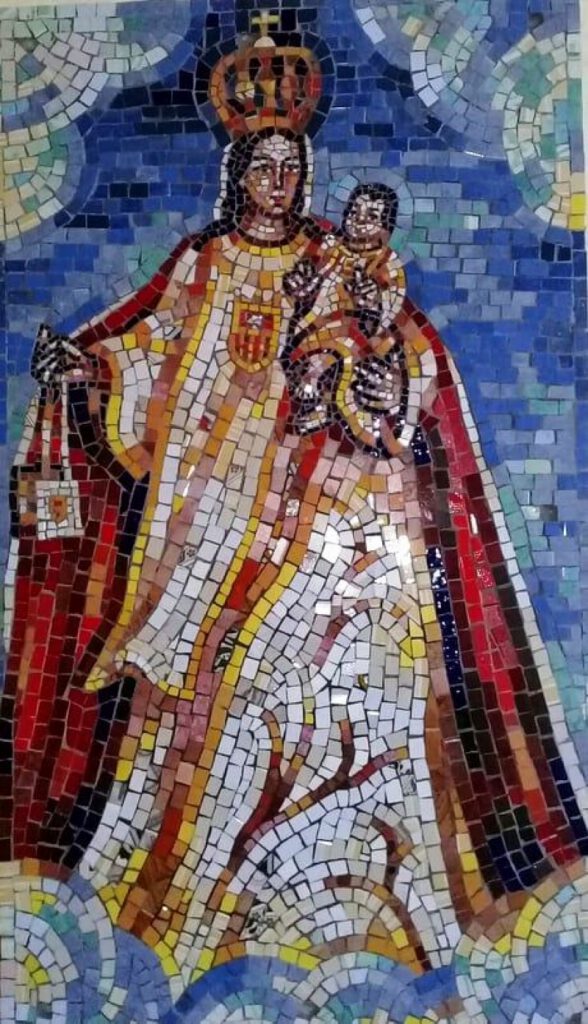 Virgen Mercedaria (Camposanto La Colina, Guatemala Ciudad)